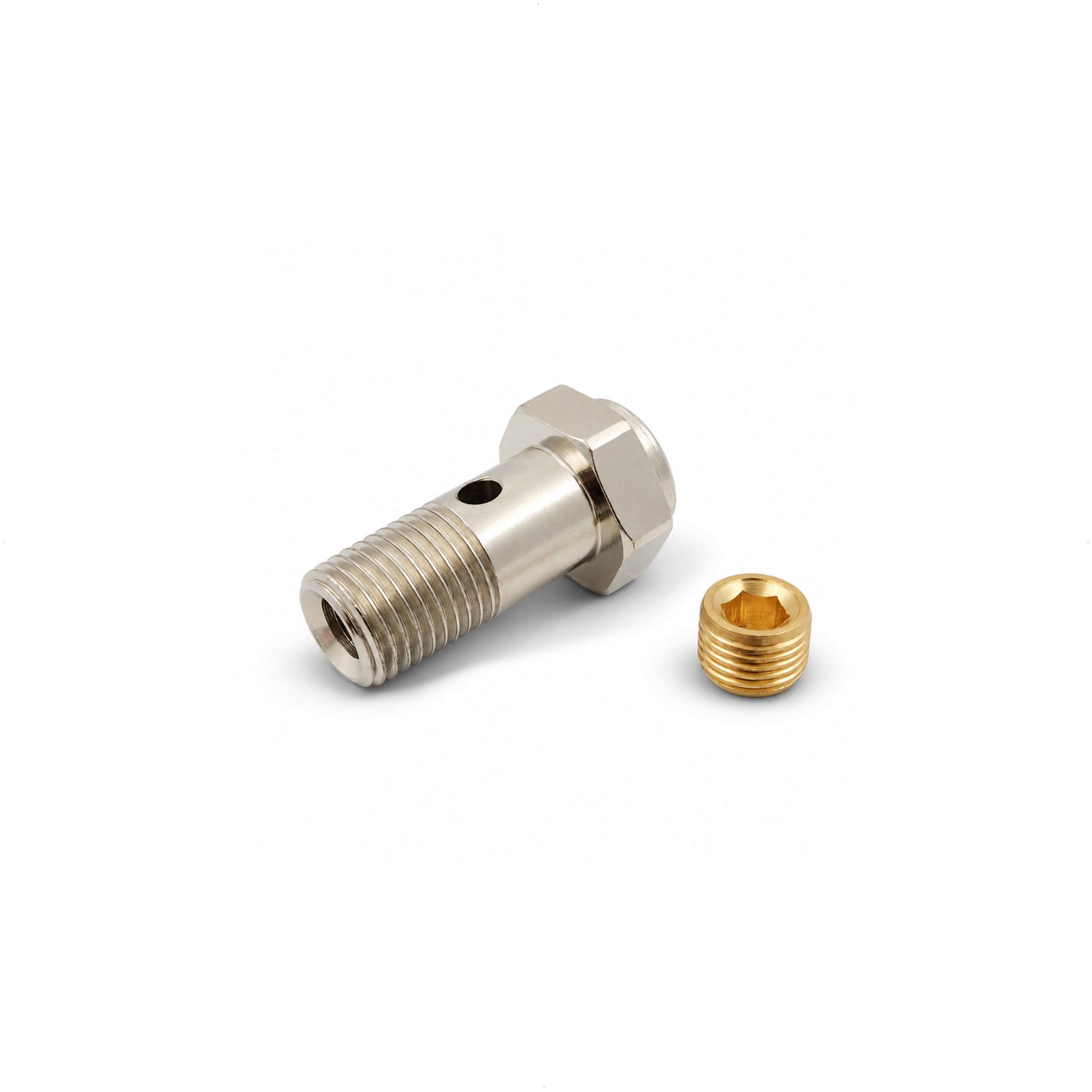 K-MOTOR PERFORMANCE bolt next to ruler showing compact size for tight spaces