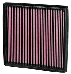 K&N installed in F-150 airbox demonstrating direct-fit convenience