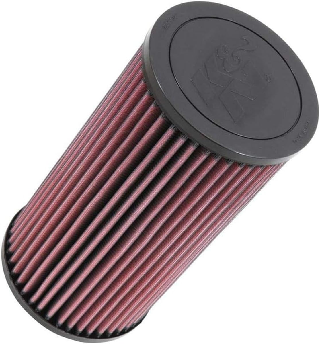 K&N PL-1014 front view showing shape and fit for quick identification and fit confidence