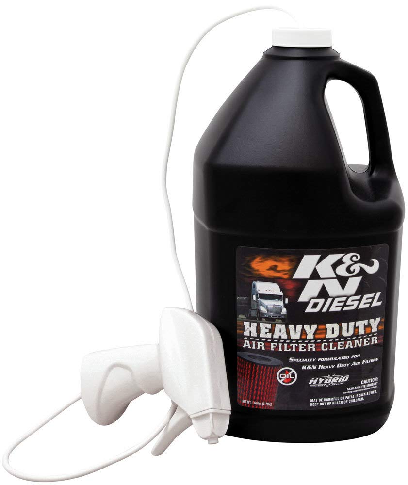 K&N Power Kleen gallon front label showing product and quick recognition benefit