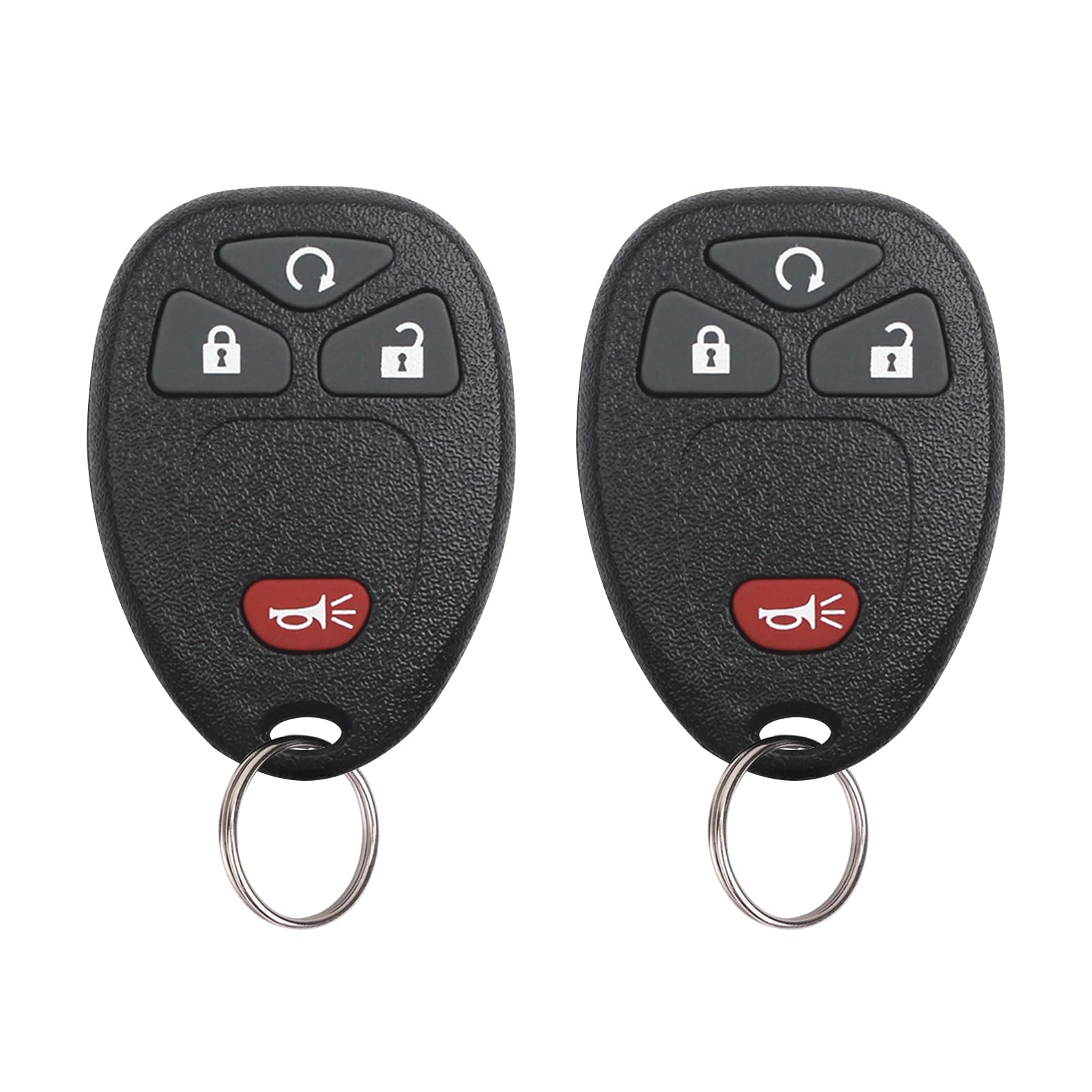 Kaboll front view fob showing buttons and durable casing for reliable replacement
