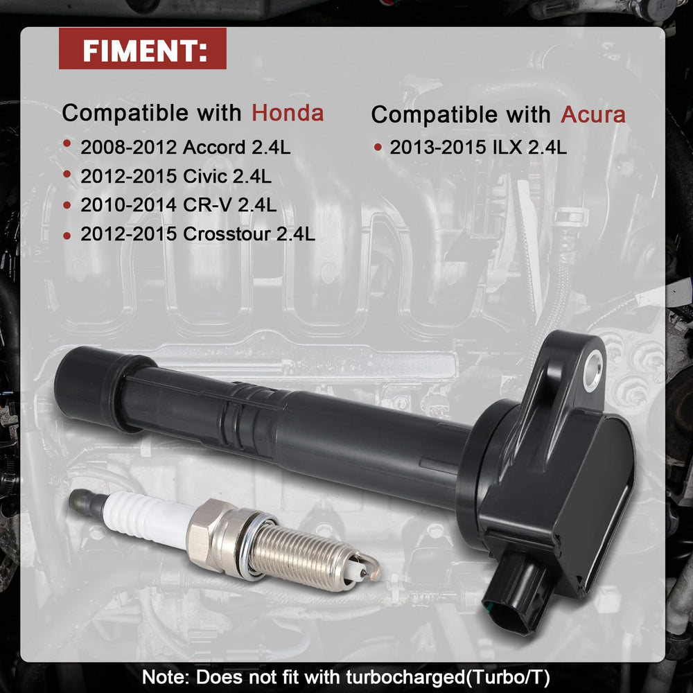 KacuYelin coil pack label with OE numbers for accurate vehicle matching