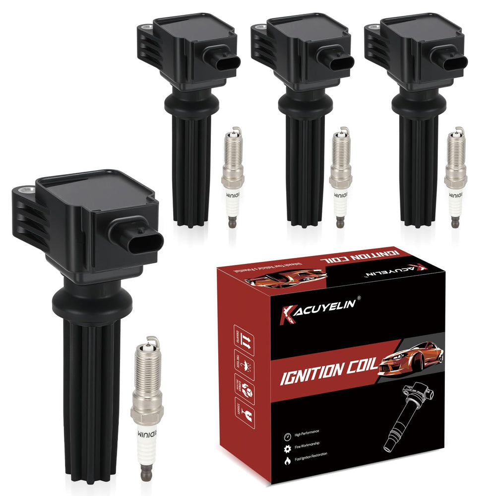 KacuYelin coil pack front view showing fitment and reliable spark delivery