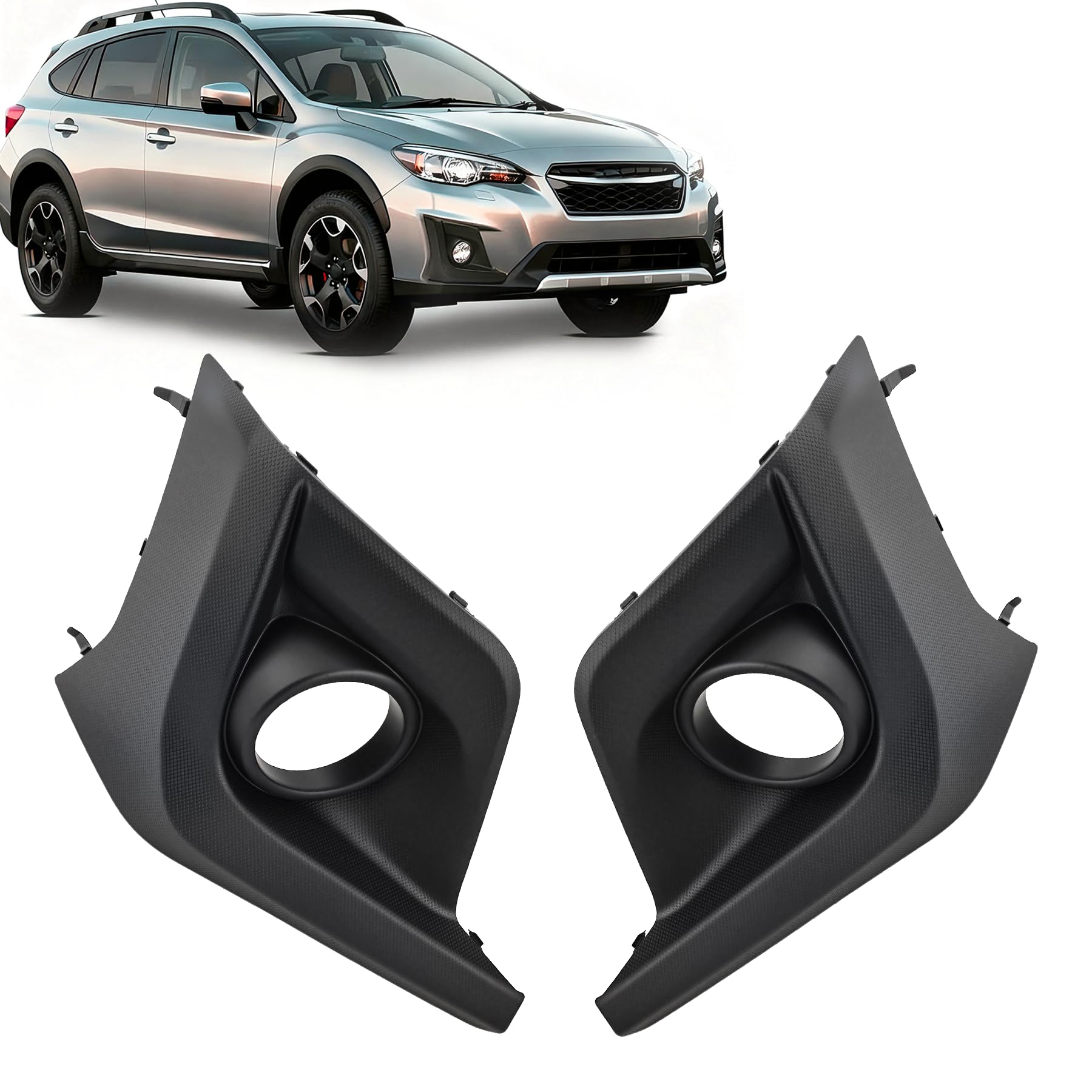 kaekea front bezels in package showing replacement pair and brand protection