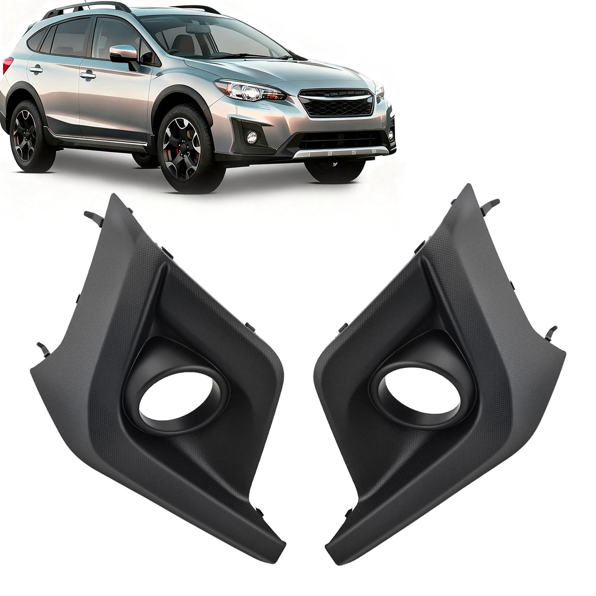 kaekea front bezels in package showing replacement pair and brand protection
