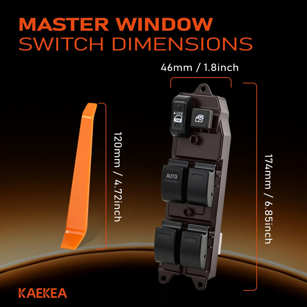 kaekea included orange removal tool and components enabling safe panel removal