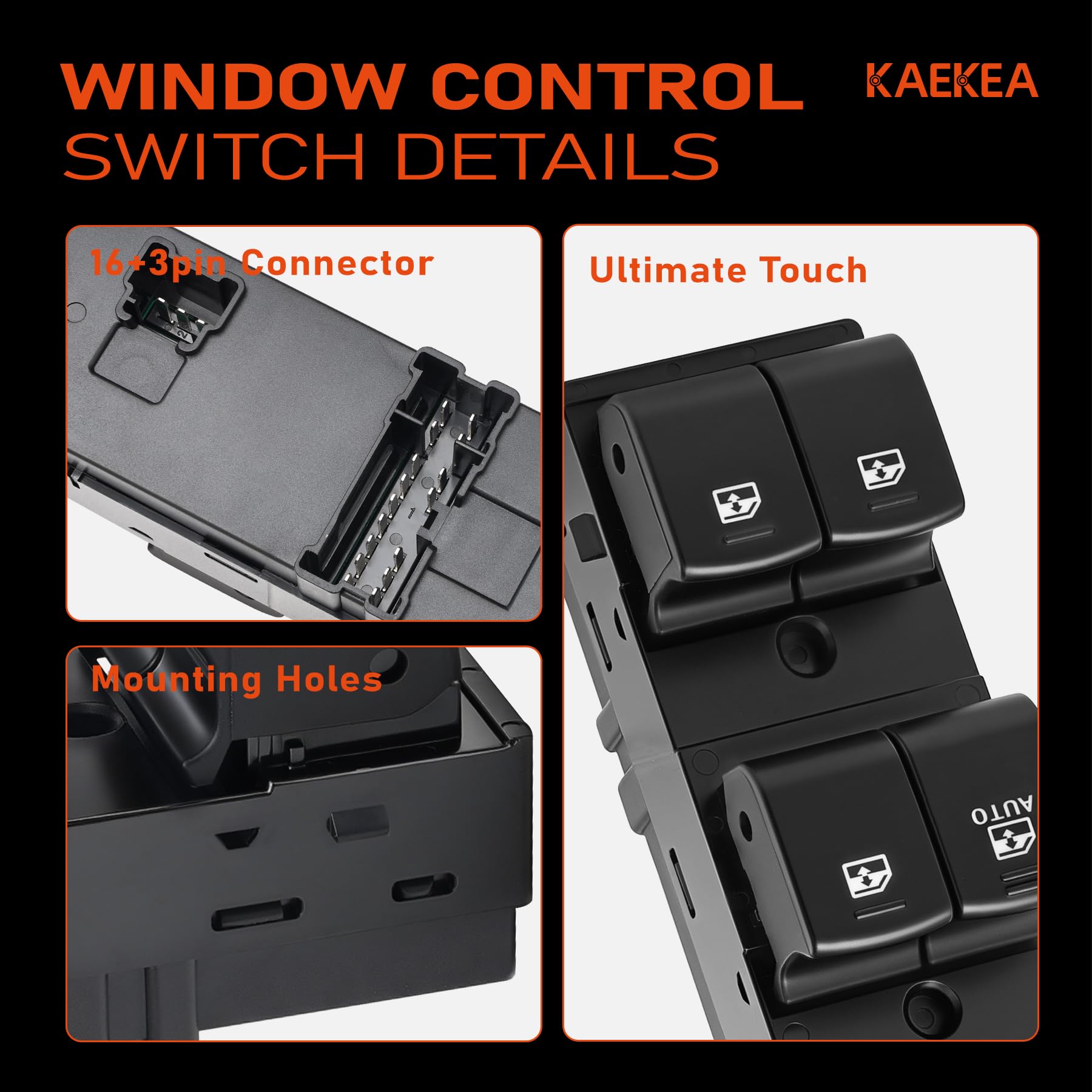 kaekea ABS surface finish close-up for durable wear resistance