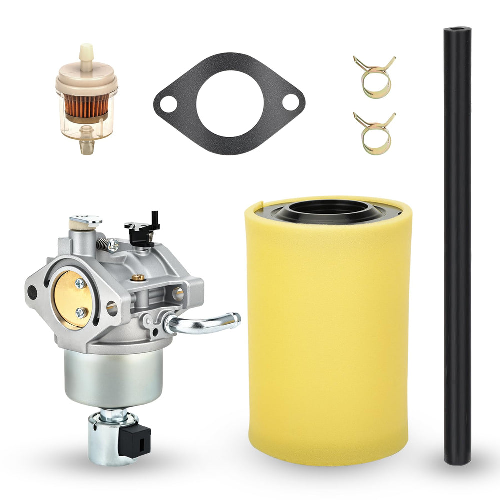 kaekea carburetor next to ruler for clear size and scale comparison