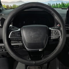 KAFEEK microfiber leather close-up showing soft texture and comfortable grip