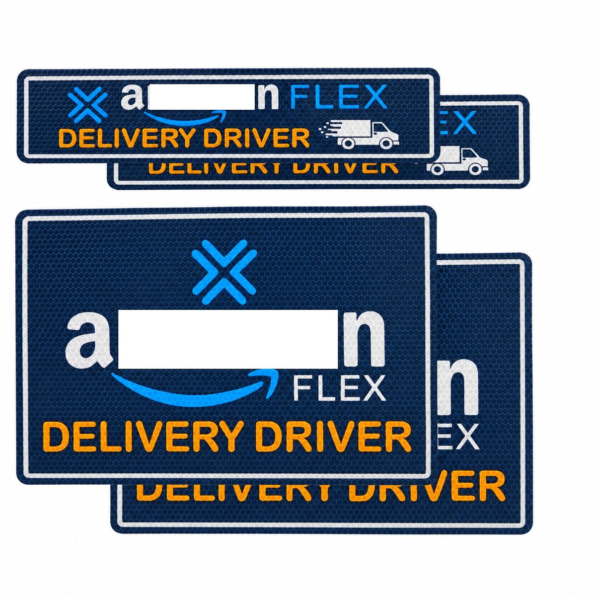 Kahedincy front view of magnet signs showing bold graphics and instant recognition