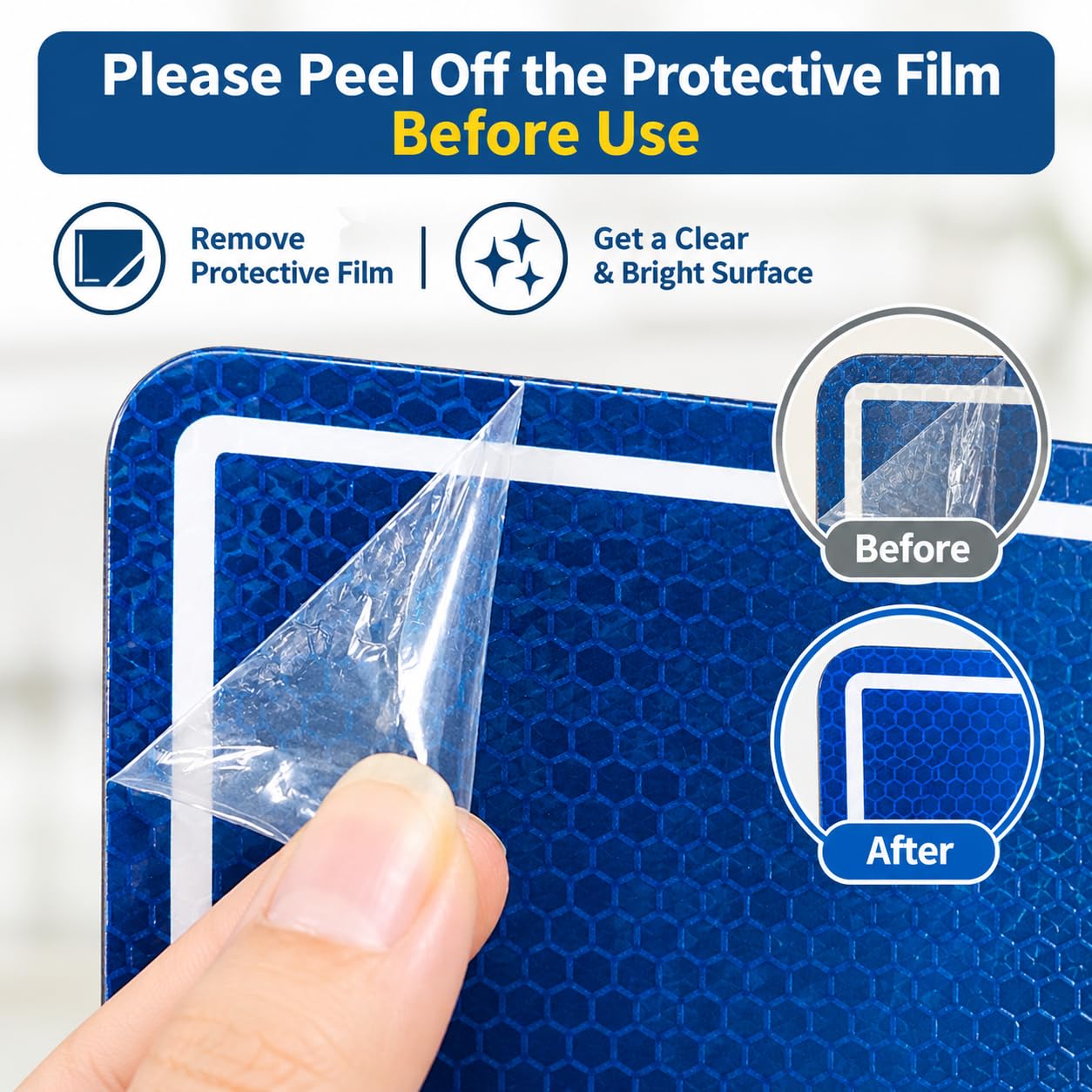 Kahedincy magnet attached to car door demonstrating secure hold and professional look