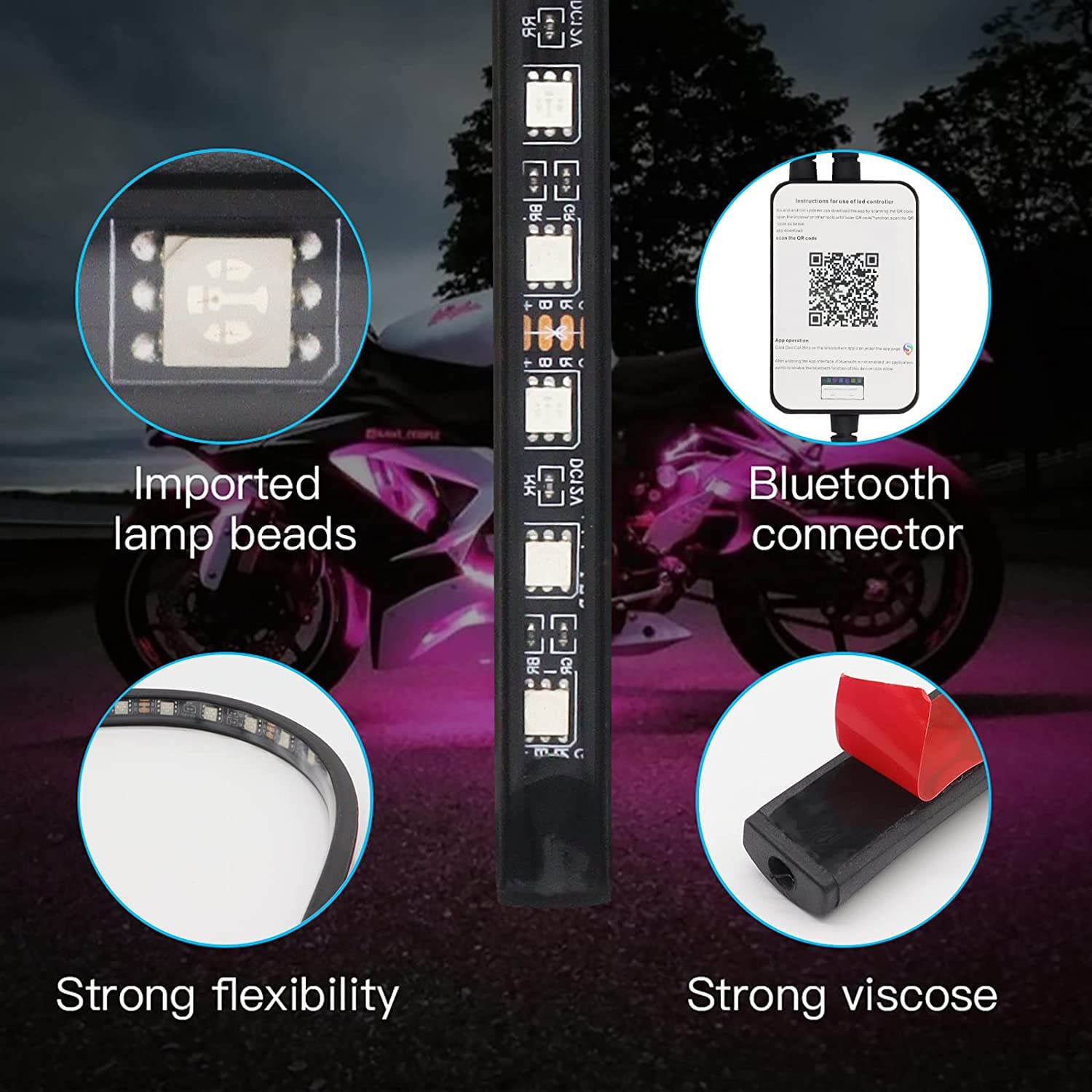 Kairiyard adhesive backing and mounting clips visible for quick, secure installation