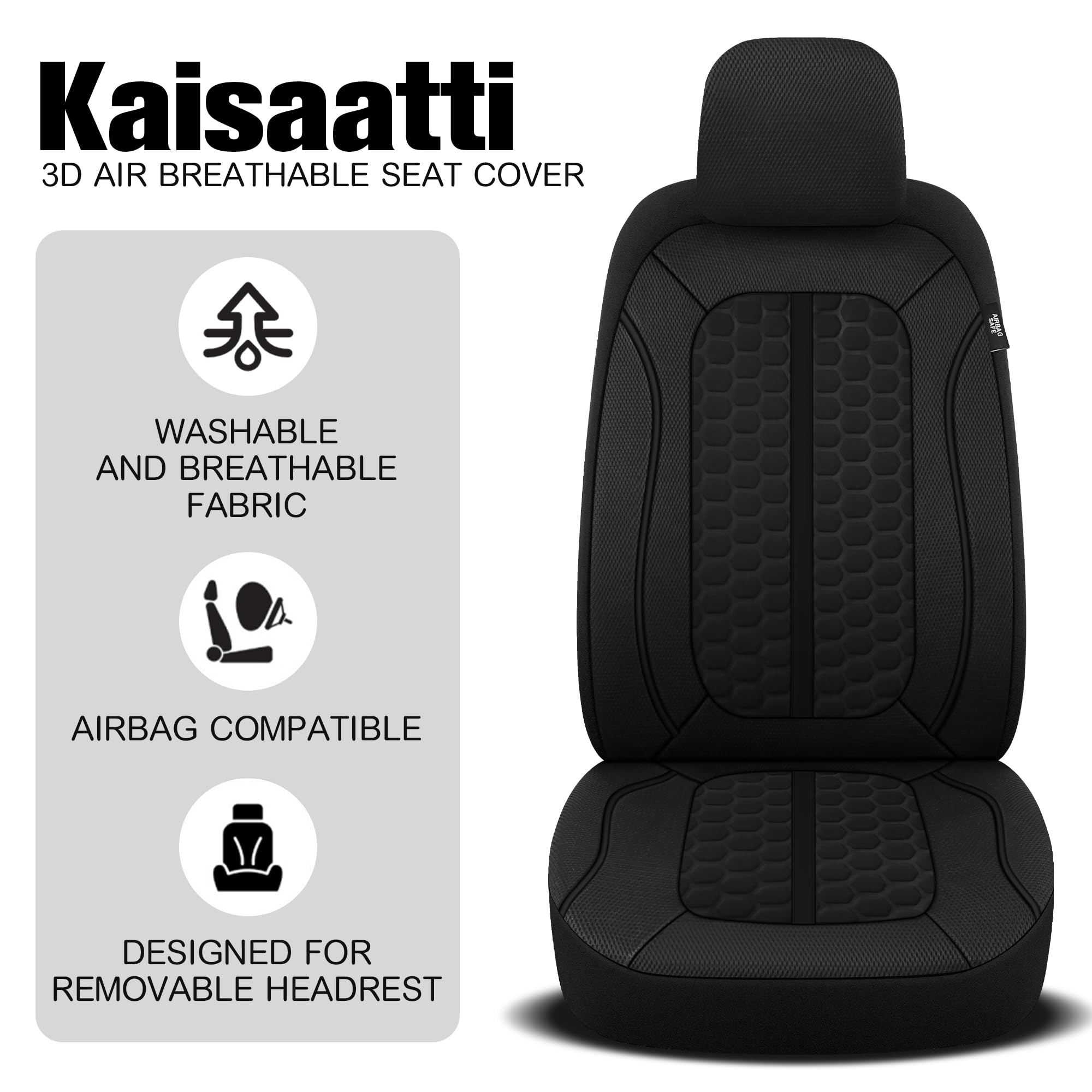 Kaisaatti reinforced stitching close-up for durable long-lasting protection