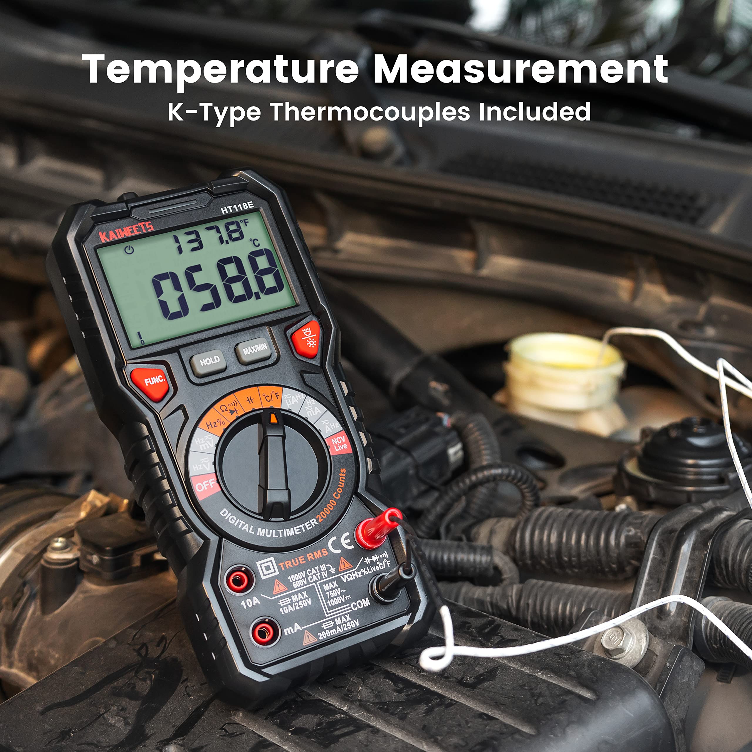 KAIWEETS kickstand and pen slot for hands-free positioning and convenience