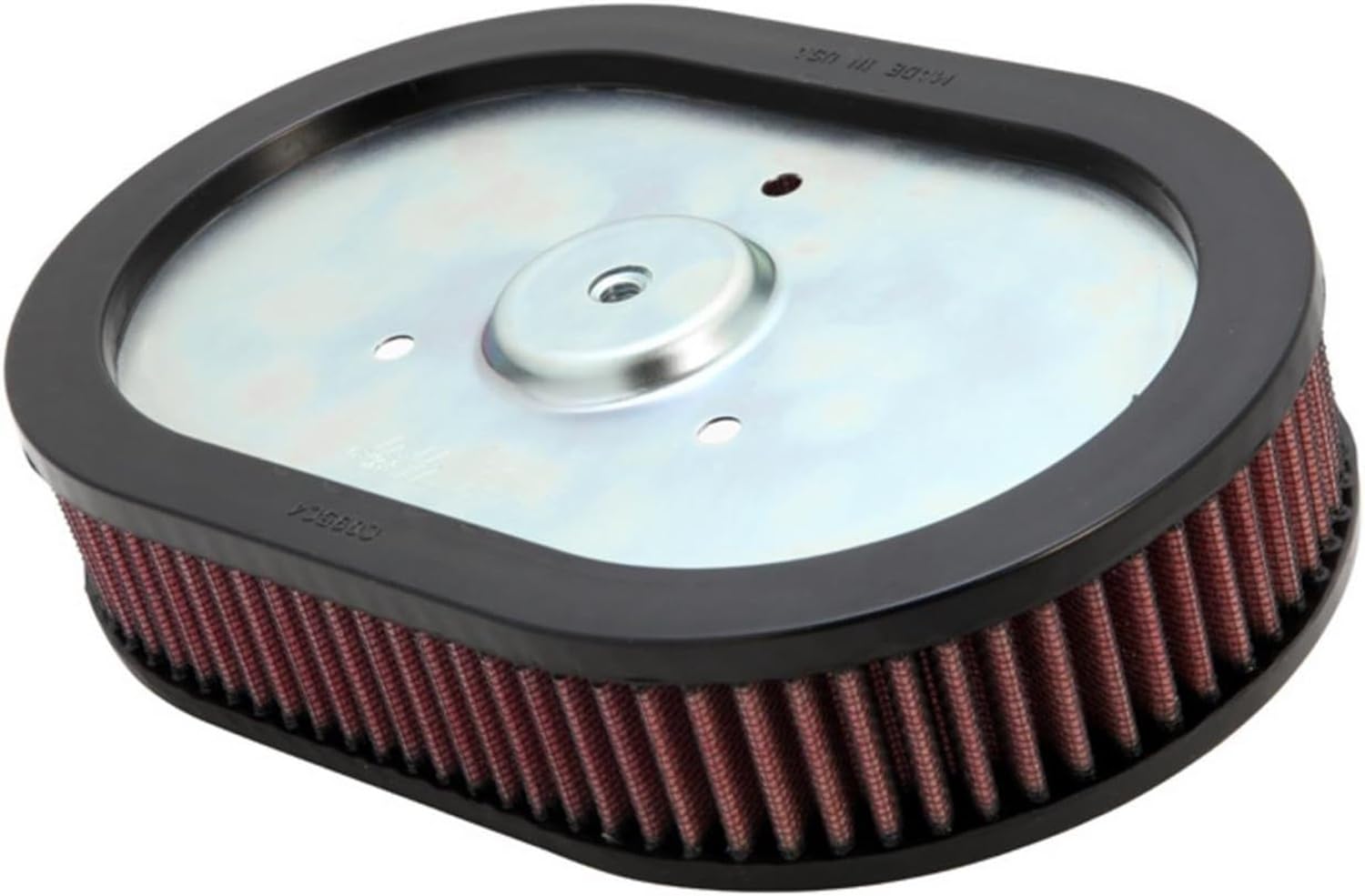 K&N HD-0910 front view showing filter shape and airflow benefit