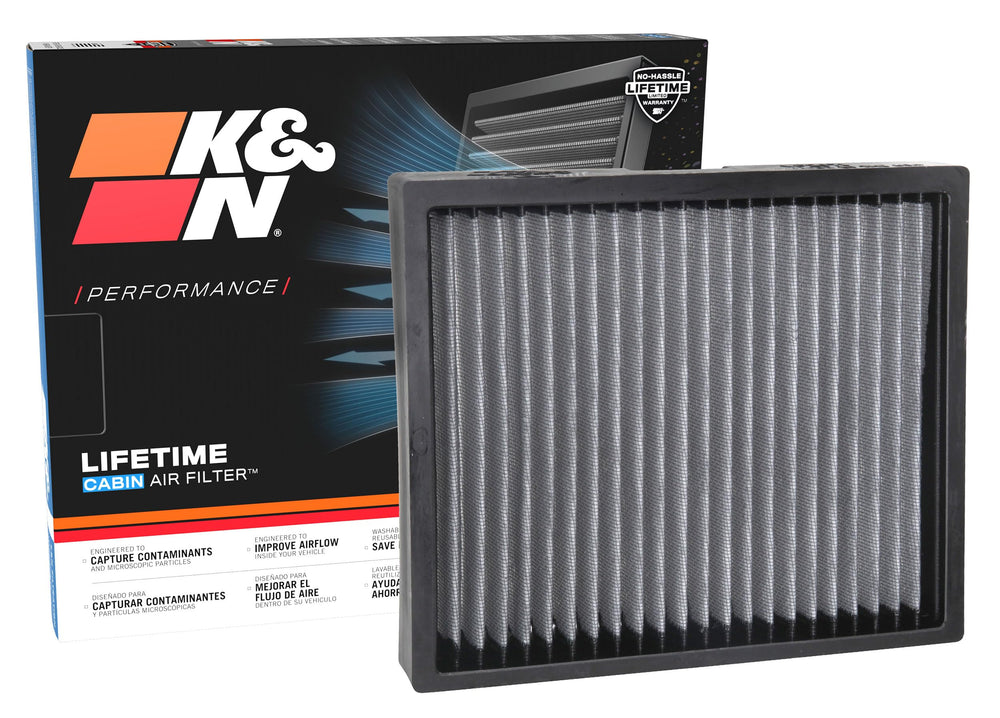 K&N VF2071 front view showing filter shape and fit benefit