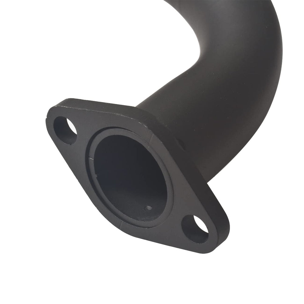 KANECJDL exhaust header mounted on Predator engine demonstrating correct fitment benefit