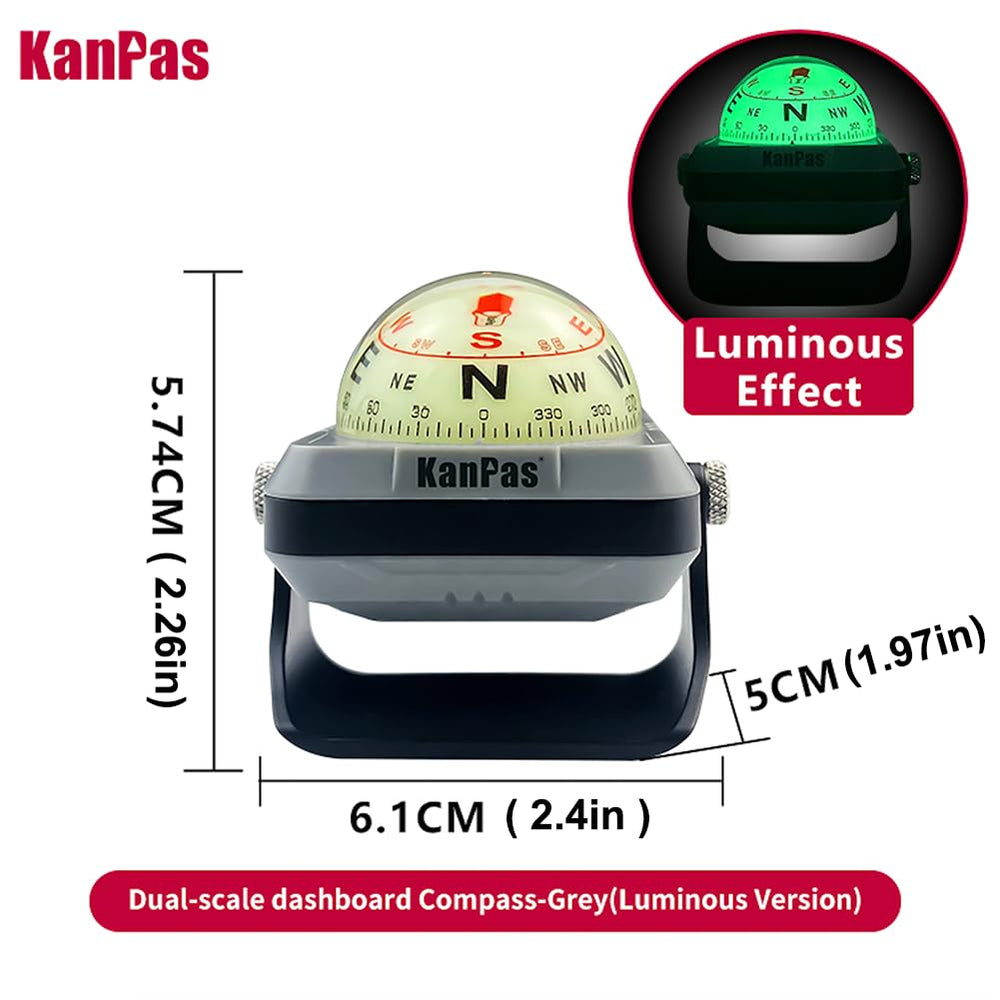 KanPas adjustable holder detail showing angle adjustment to reduce interference
