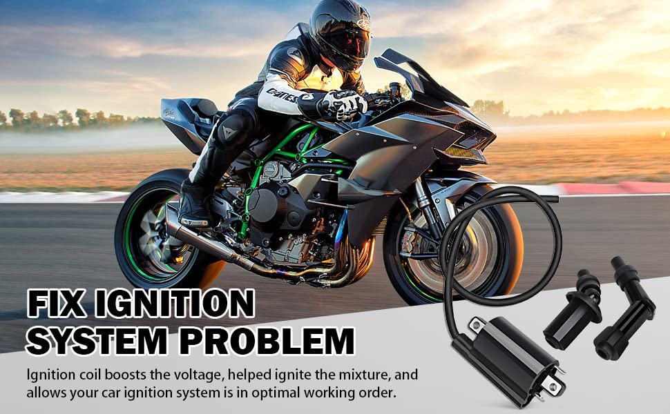 KanSmart ignition coil retail packaging with warranty card for buyer confidence