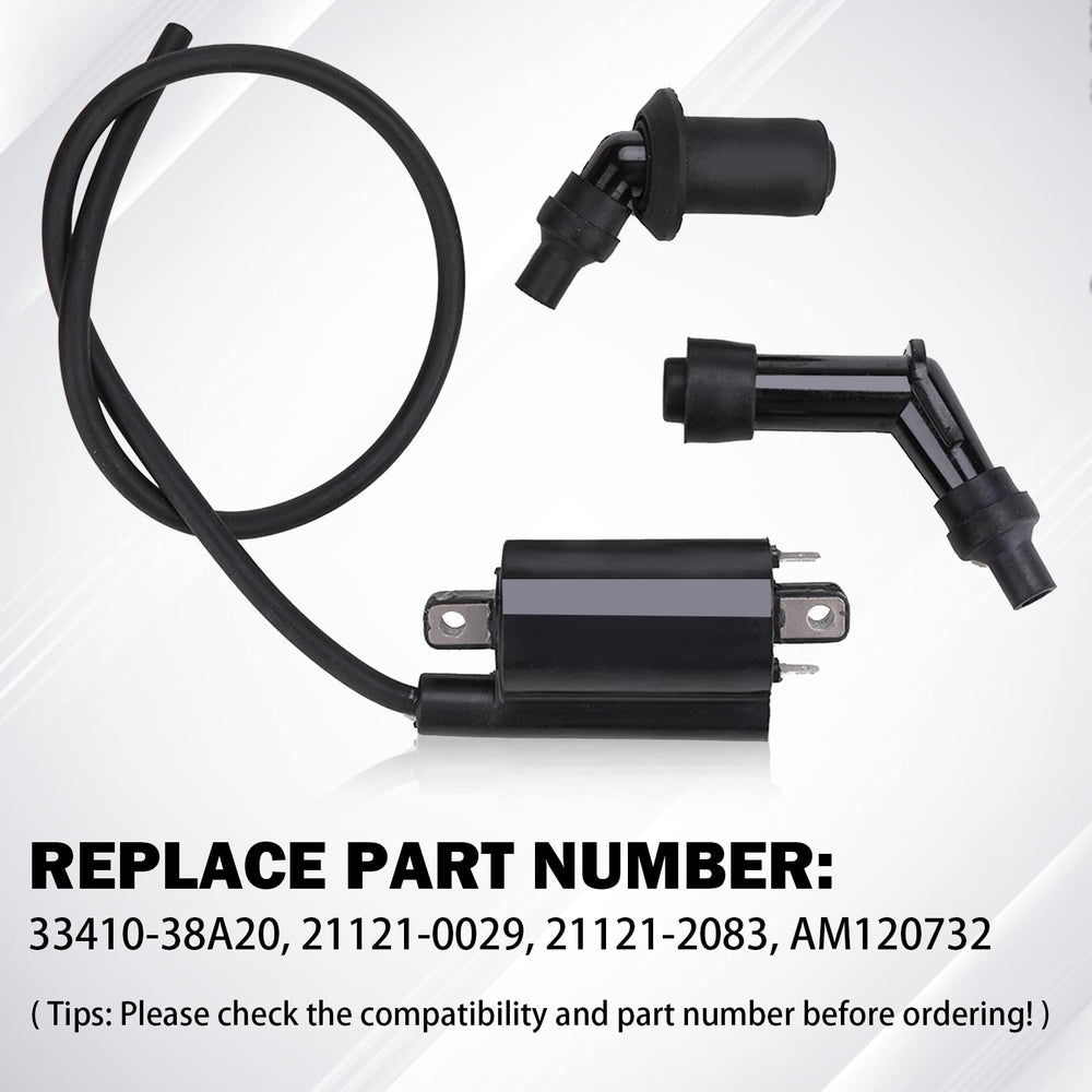 KanSmart ignition coil installed on a Kawasaki Mule demonstrating reliable fitment