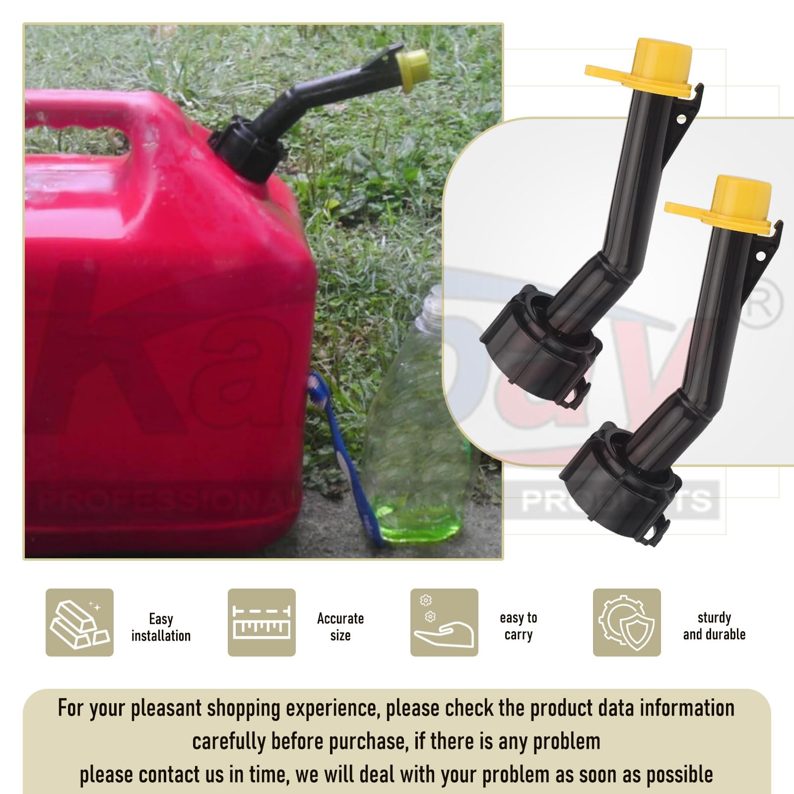 Karbay parts laid out overhead showing complete five-pack convenience