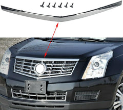 KARPAL hood molding trim front view showing fit and restored appearance