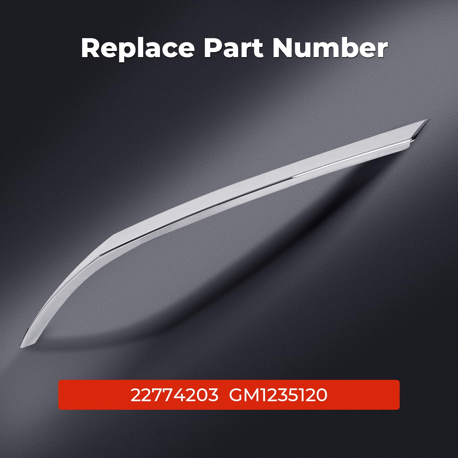 KARPAL trim installed on SRX hood profile demonstrating factory alignment