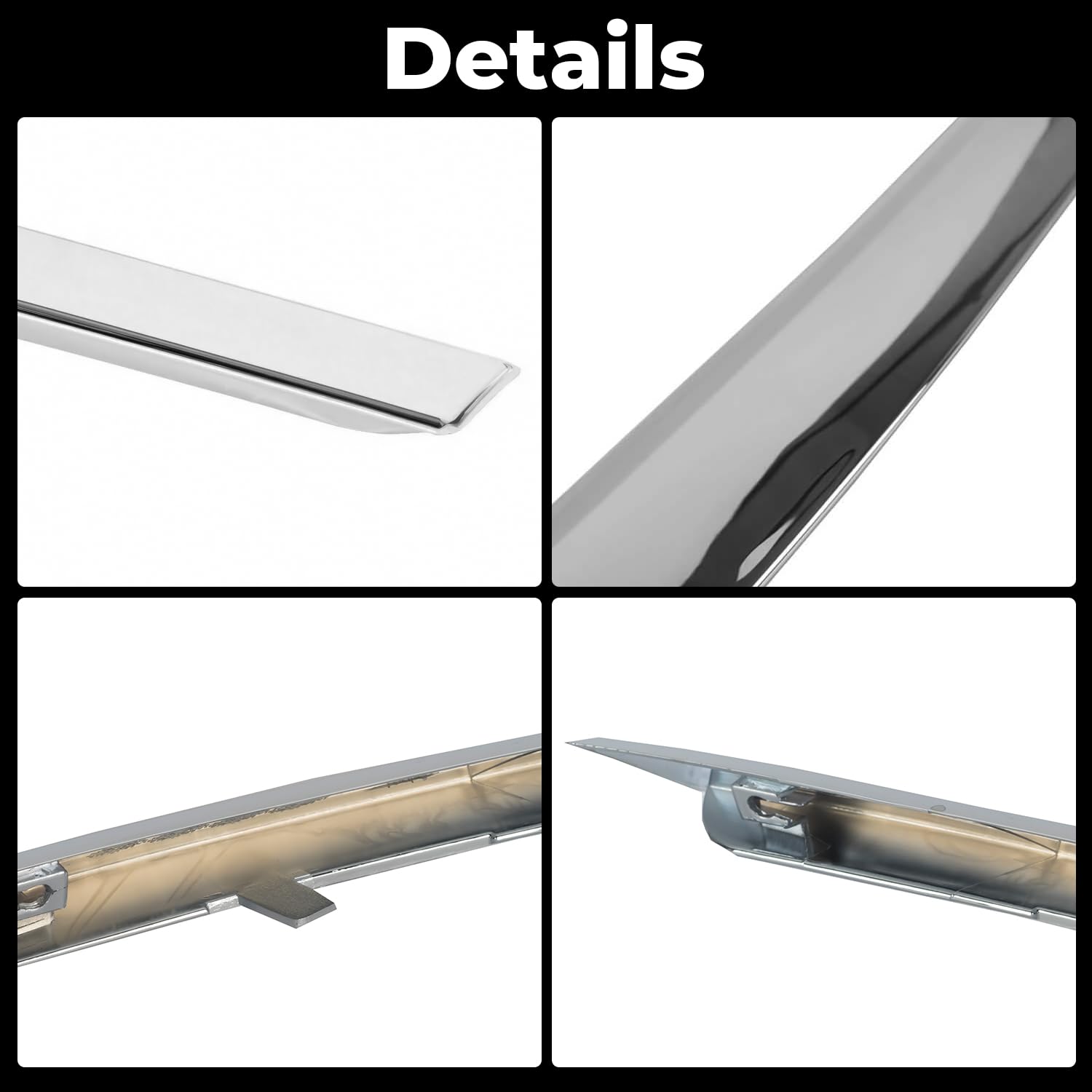 KARPAL trim length shown by scale for accurate sizing and verification