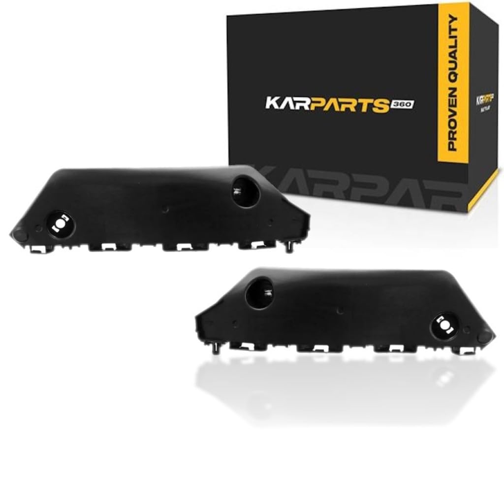 KarParts360 front packaging for Scion xB bumper brackets, verifies new condition