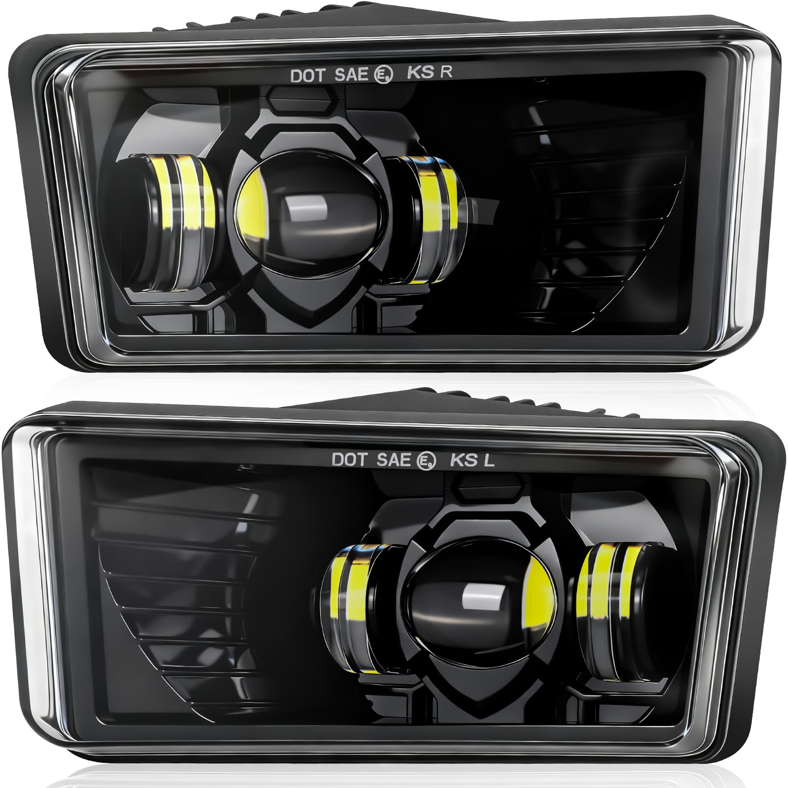 KARSAM front assembly showing clean fit and improved daytime visibility