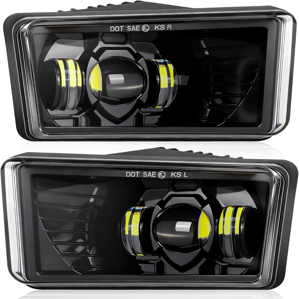 KARSAM front assembly showing clean fit and improved daytime visibility