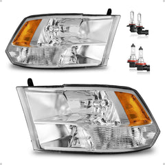 KarSpareHub front view of headlight pair showing exact OEM-style fit and finish