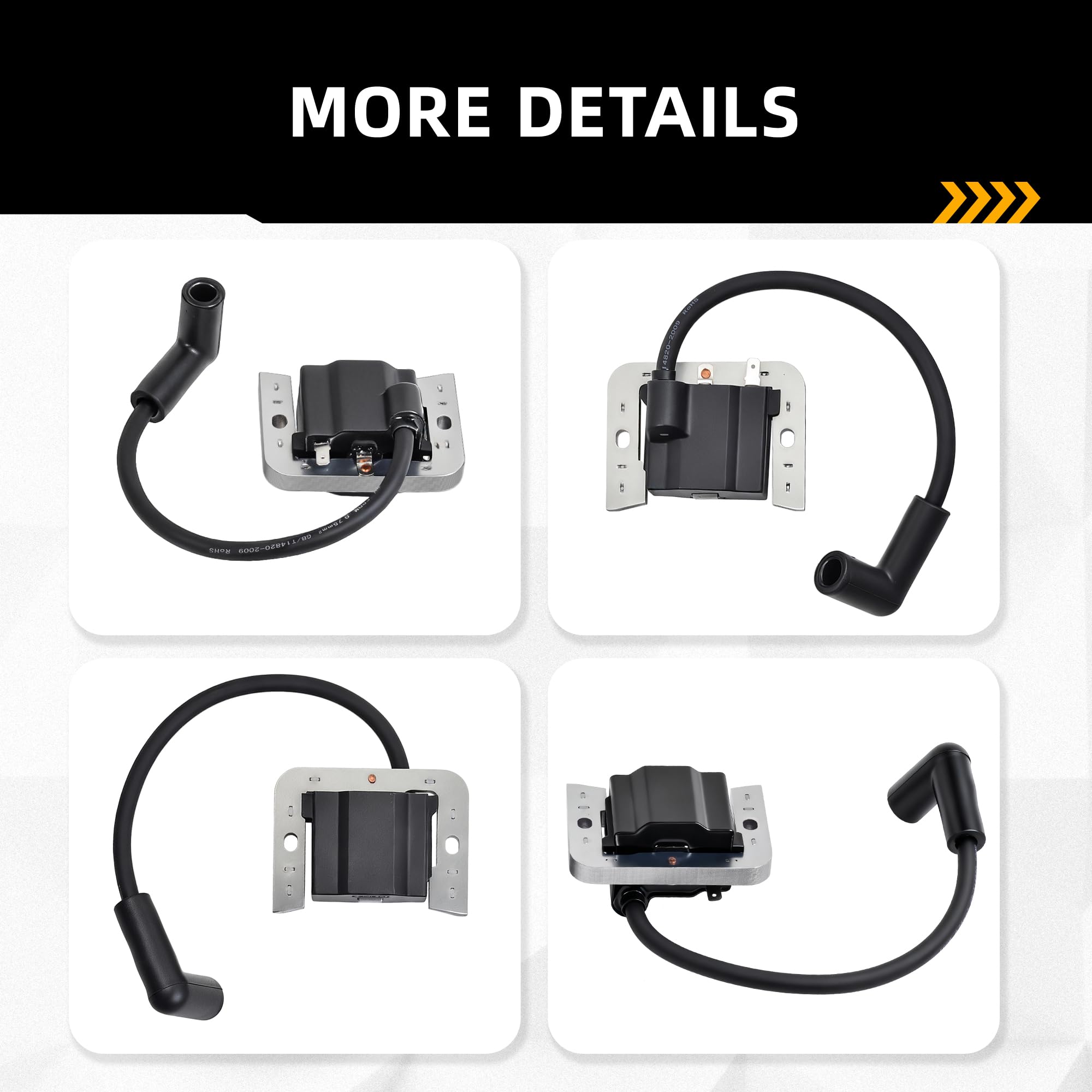 karvayna package contents laid out showing coils, plugs, tool, and zip ties for convenience