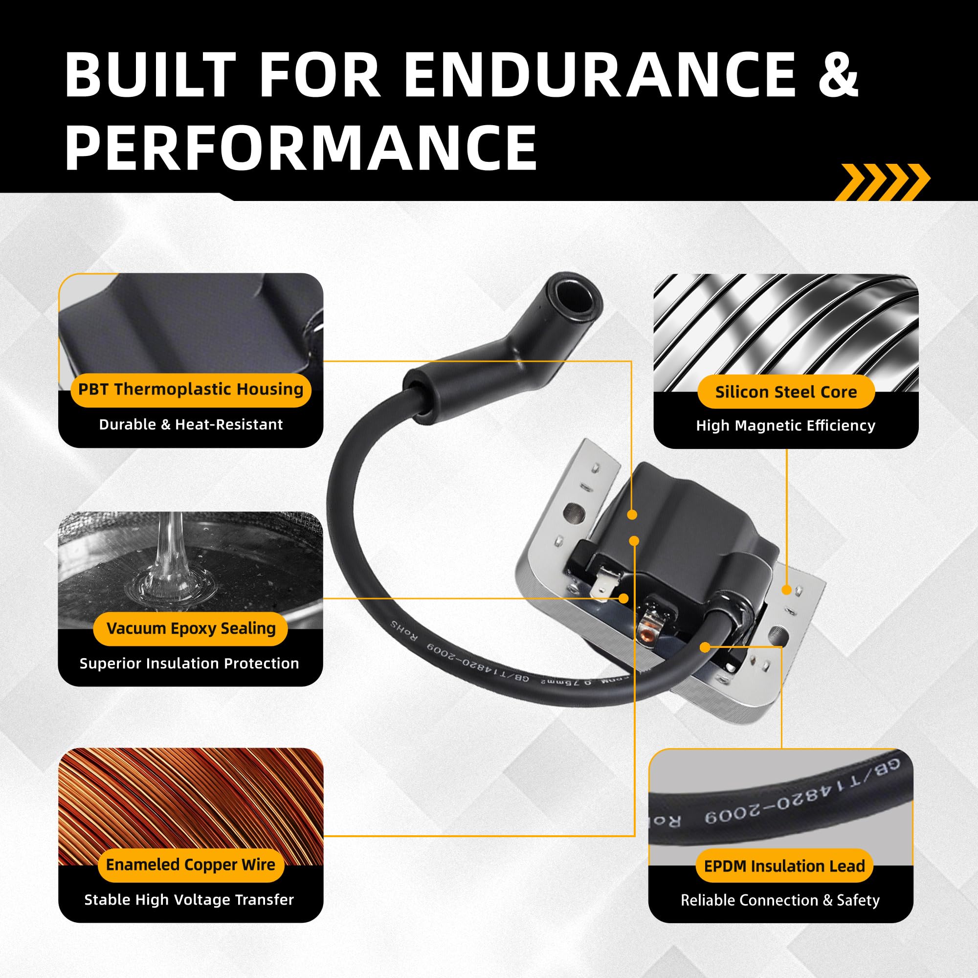 karvayna spark plug and gap tool included for instant tune-up and optimal gap