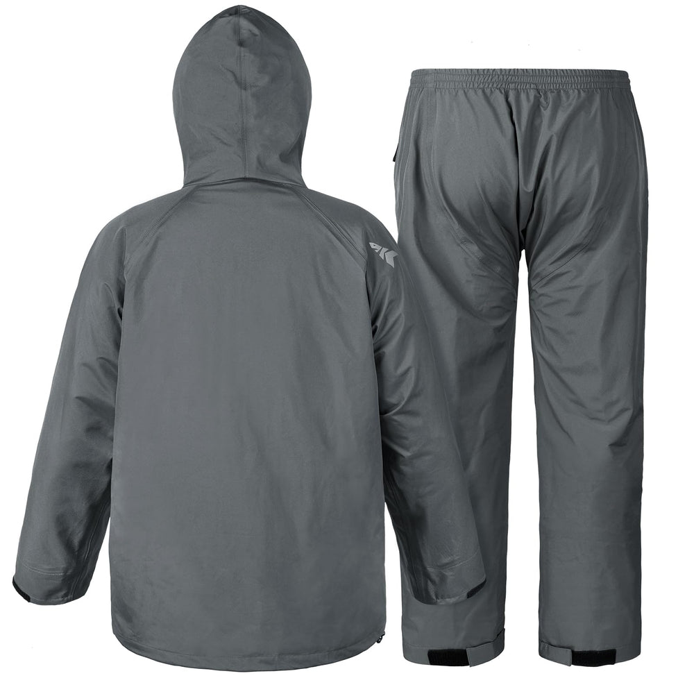 KastKing rain suit on trail showing breathability and movement benefit