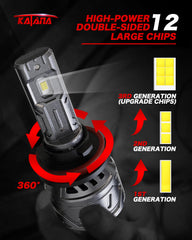 Katana aluminum body detail highlighting cooling for longer lifespan
