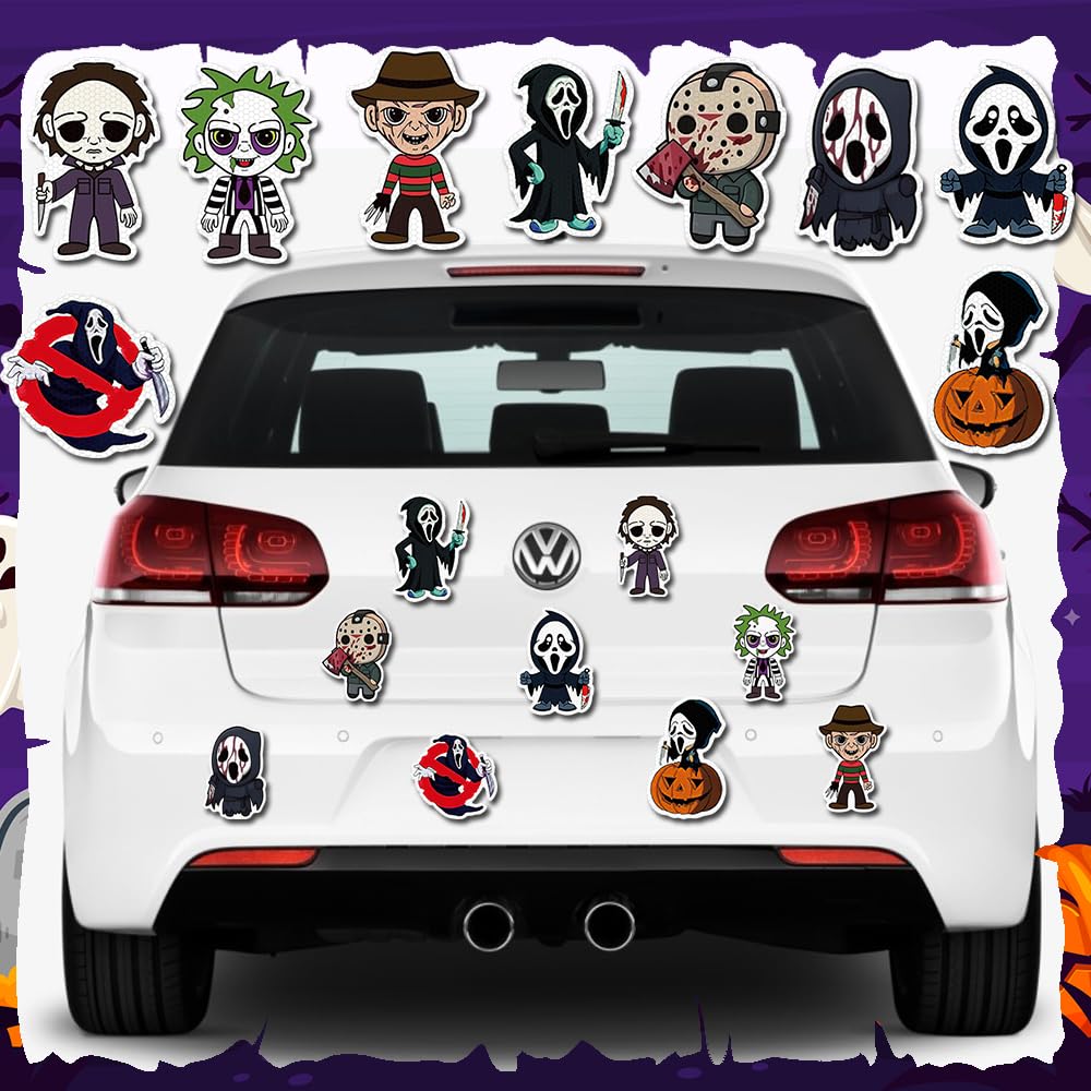 KATISHYRO magnet attached to car bumper increasing nighttime conspicuity