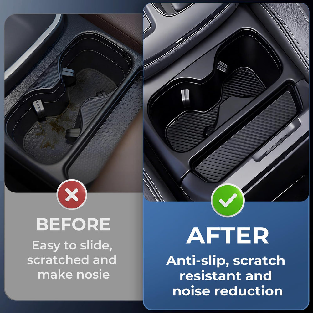 Katorn insert installed in CR-V console preventing cup movement