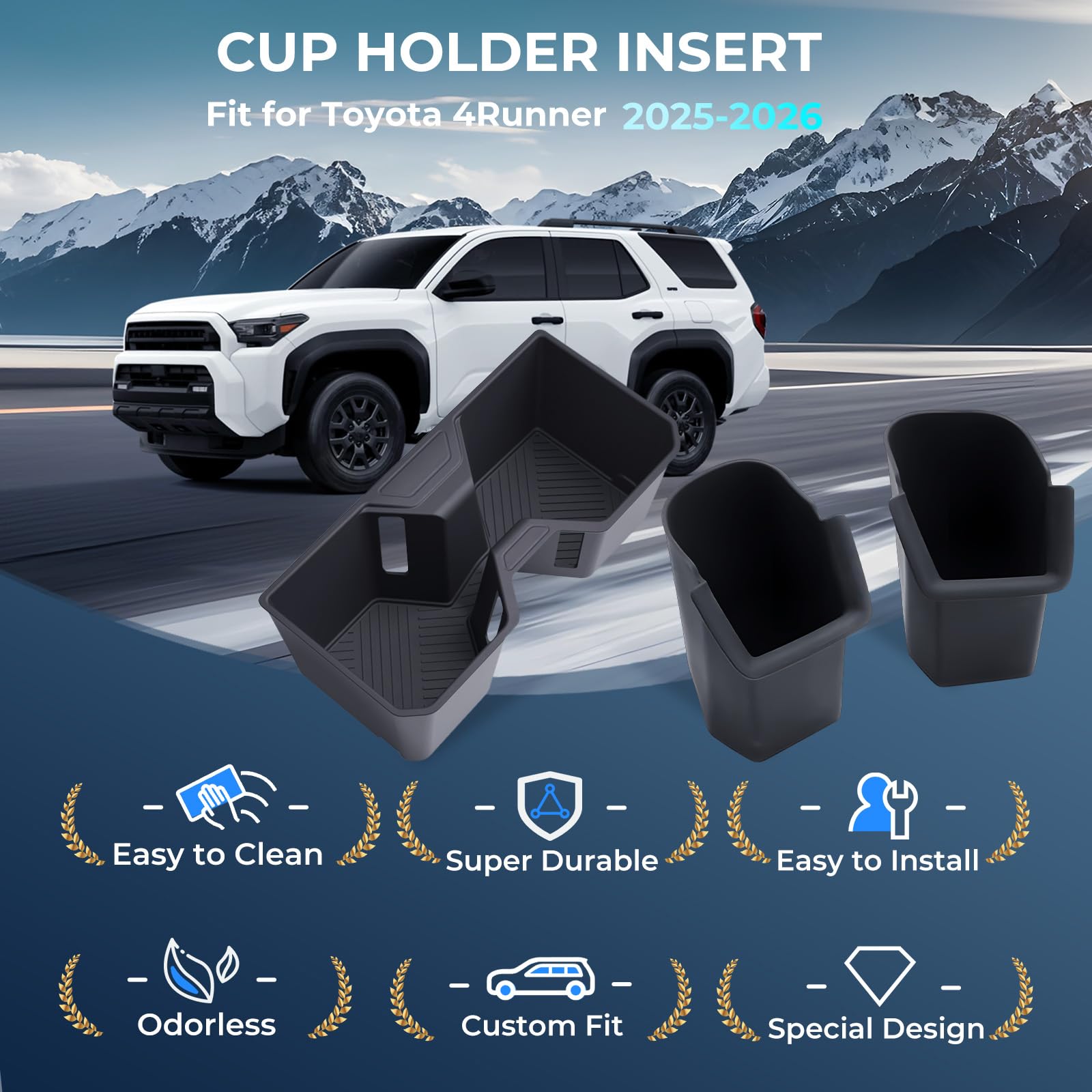 Katorn lifestyle driving interior displaying quieter ride and protected console