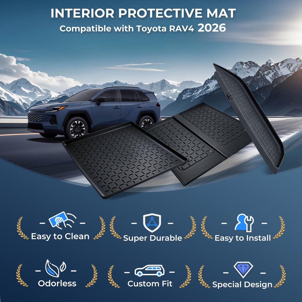 Katorn installed in RAV4 interior lifestyle shot enhancing cabin appearance and organization