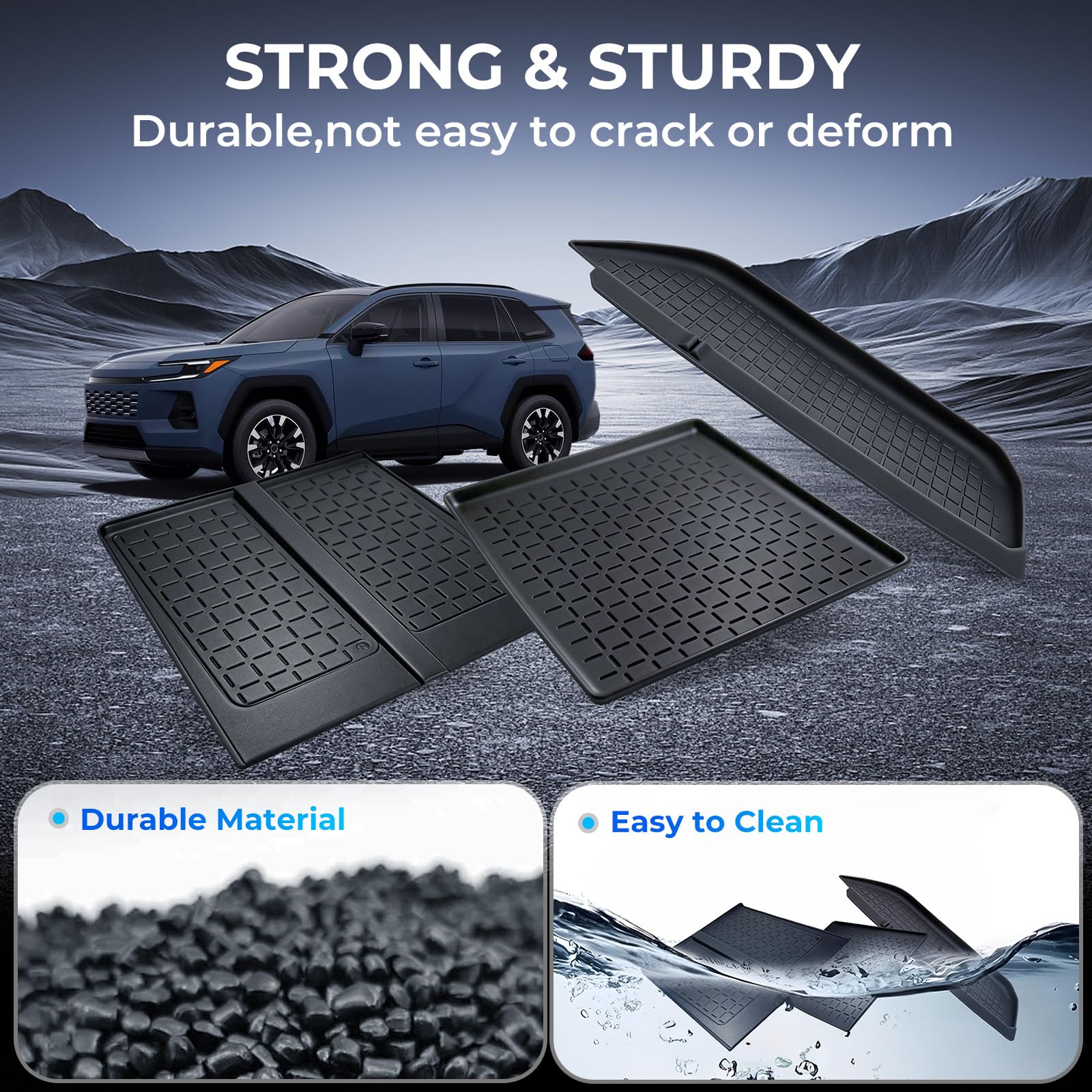 Katorn mat next to phone and coin demonstrating accurate size and anti-slip hold