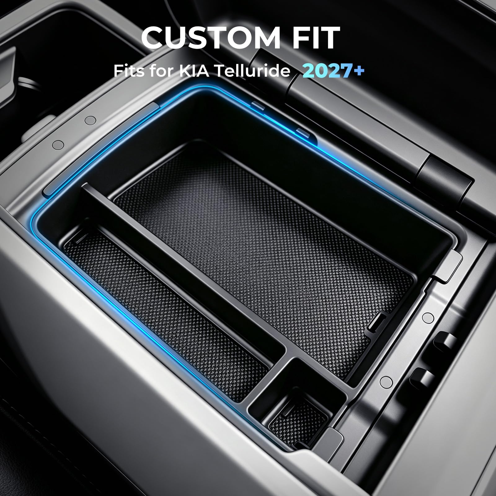 Katorn top-down view showing dual-layer tray and quick-access benefit