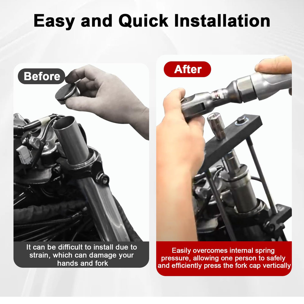 Katywixu tool next to wrench showing compact size and shop-ready portability