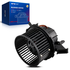 KAX blower motor front assembly showing clean fit for quick replacement