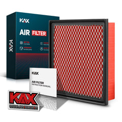KAX CA10755 front packaging showing box and sealed filter for protection