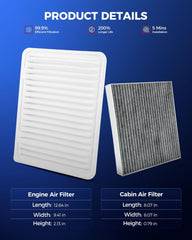 KAX cabin filter close-up showing activated charcoal layer for odor reduction