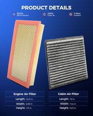 KAX cabin filter charcoal layer detail reducing odors for a fresher interior