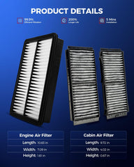 KAX cabin filter charcoal layer close-up reducing odors in the cabin