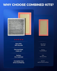 KAX engine filter pleated media close-up for improved engine protection and airflow