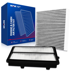 KAX front packaging for Acura RDX filters showing full kit convenience
